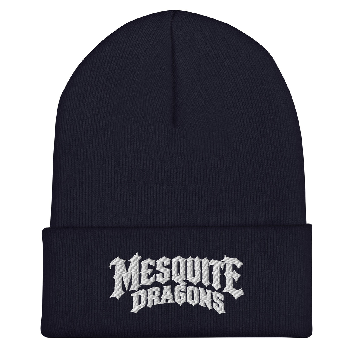 Cuffed Beanie | Mesquite High School | Crest Logo