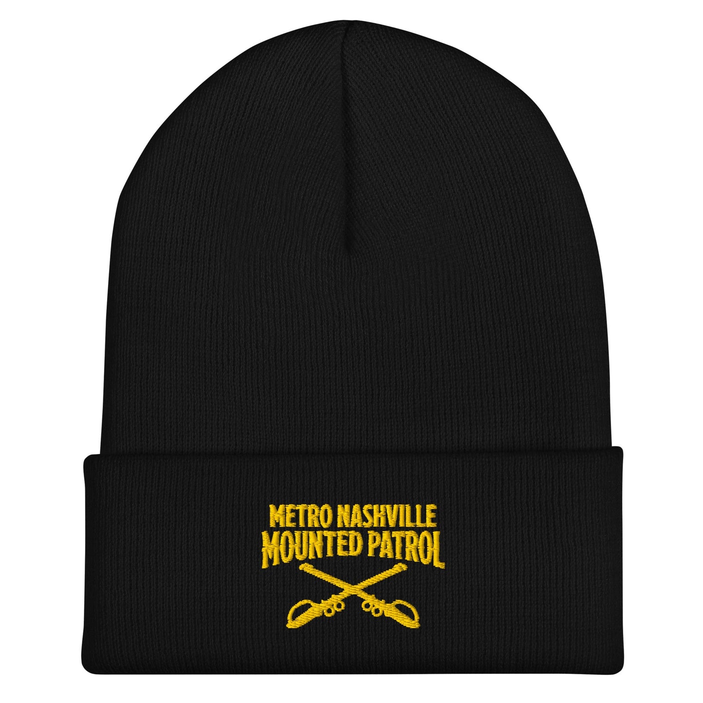 Cuffed Beanie | Metro Nashville Police Department Horse Mounted Patrol | Crest Logo