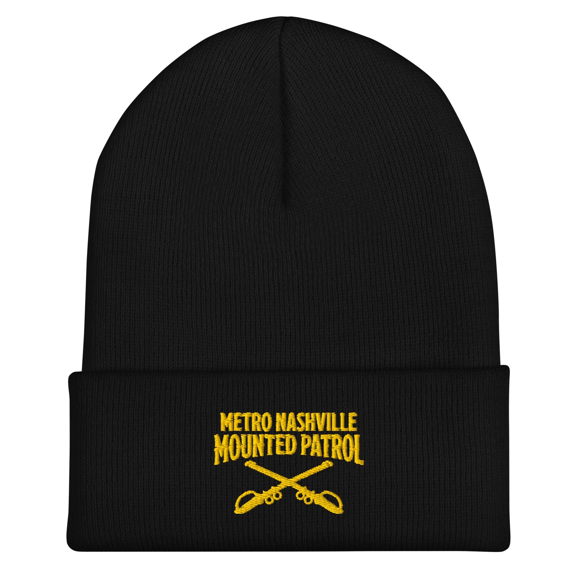 Cuffed Beanie | Metro Nashville Police Department Horse Mounted Patrol | Crest Logo