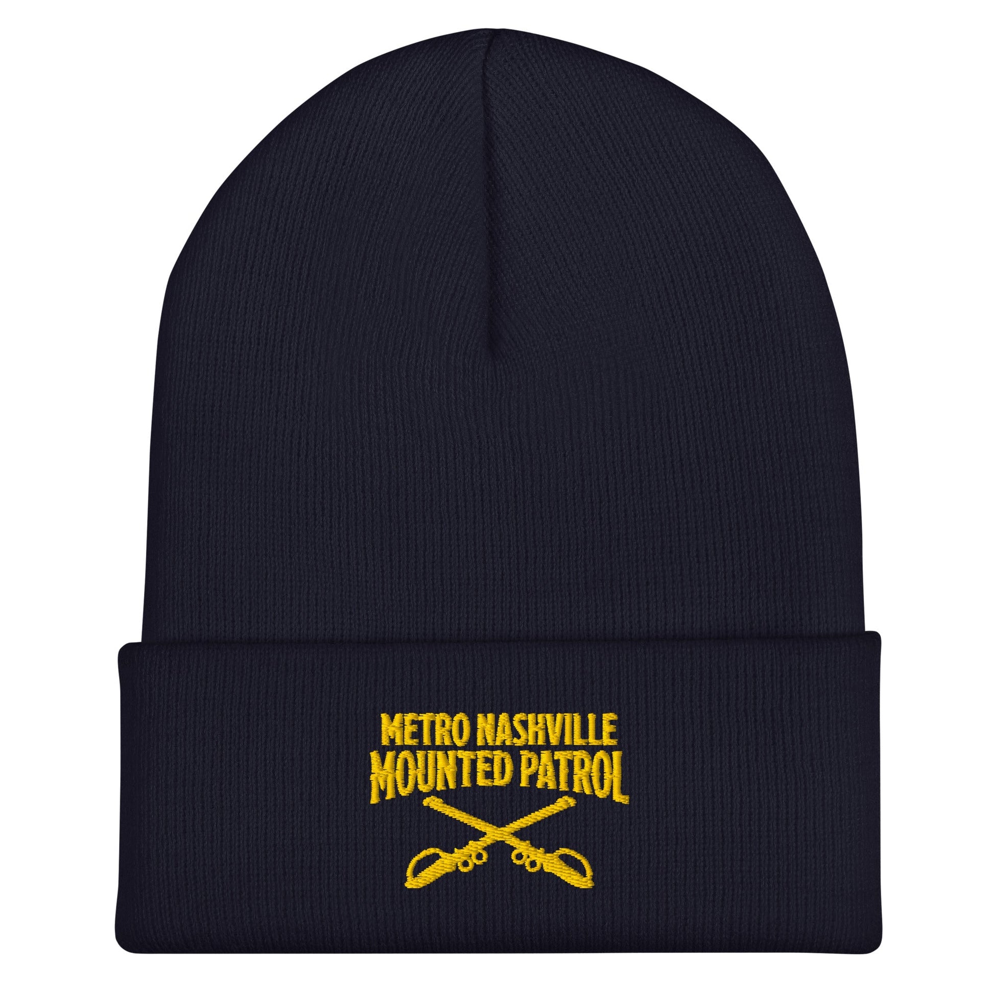 Cuffed Beanie | Metro Nashville Police Department Horse Mounted Patrol | Crest Logo
