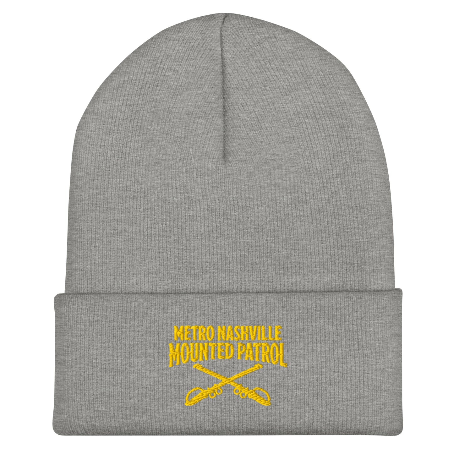 Cuffed Beanie | Metro Nashville Police Department Horse Mounted Patrol | Crest Logo