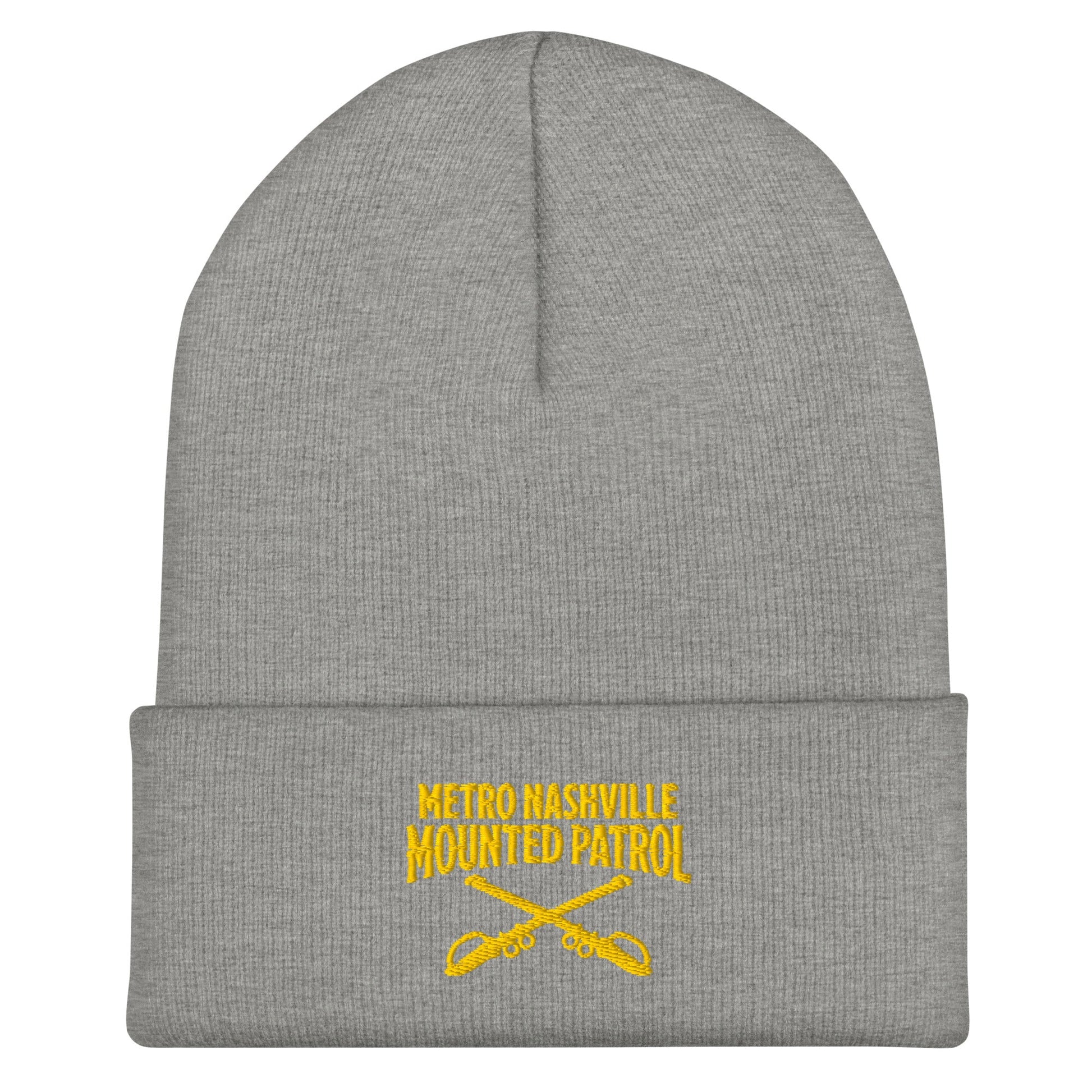 Cuffed Beanie | Metro Nashville Police Department Horse Mounted Patrol | Crest Logo