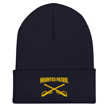 Cuffed Beanie | Metro Nashville Police Department Horse Mounted Patrol | Sabres Logo
