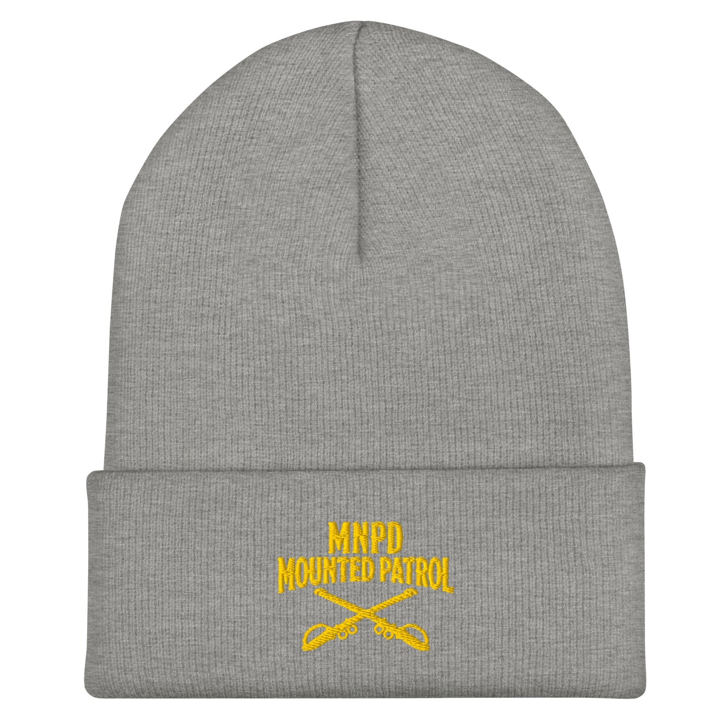 Cuffed Beanie | Metro Nashville Police Department Horse Mounted Patrol | Sabres MNPD Logo