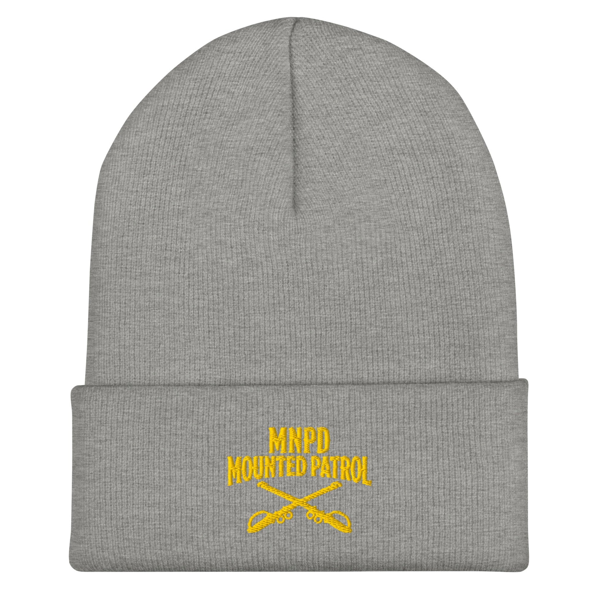 Cuffed Beanie | Metro Nashville Police Department Horse Mounted Patrol | Sabres MNPD Logo