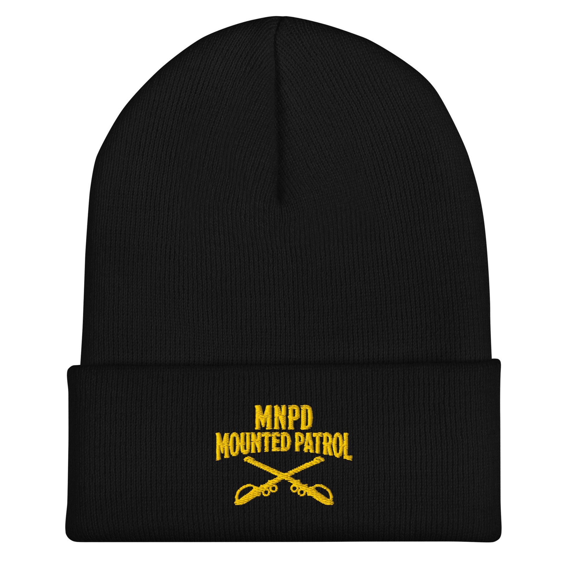 Cuffed Beanie | Metro Nashville Police Department Horse Mounted Patrol | Sabres MNPD Logo
