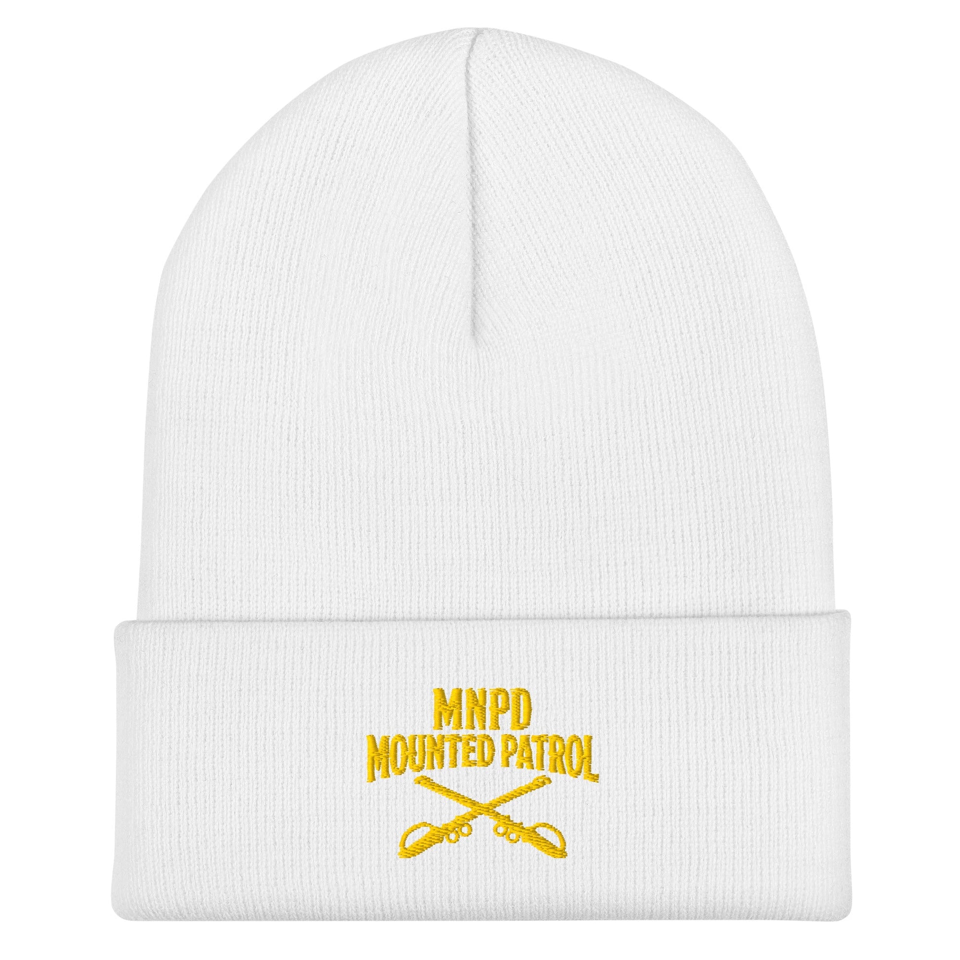 Cuffed Beanie | Metro Nashville Police Department Horse Mounted Patrol | Sabres MNPD Logo