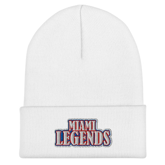 Cuffed Beanie | Miami Legends Football | King Shield Logo