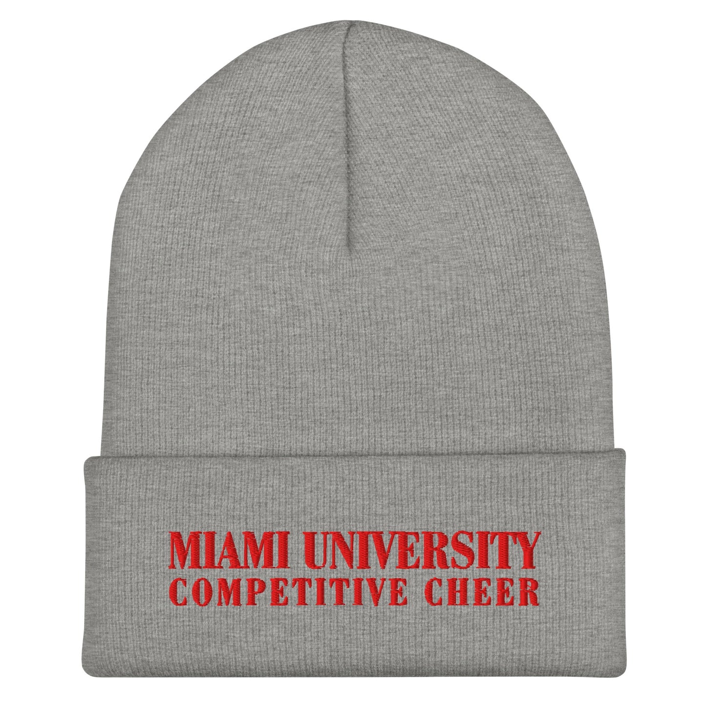 Cuffed Beanie | Miami University Competitive Cheer Team