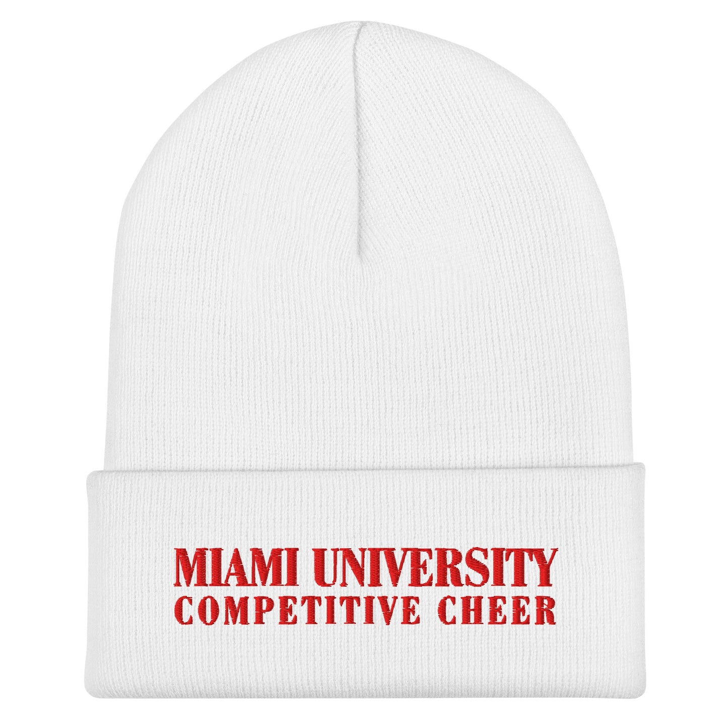 Cuffed Beanie | Miami University Competitive Cheer Team