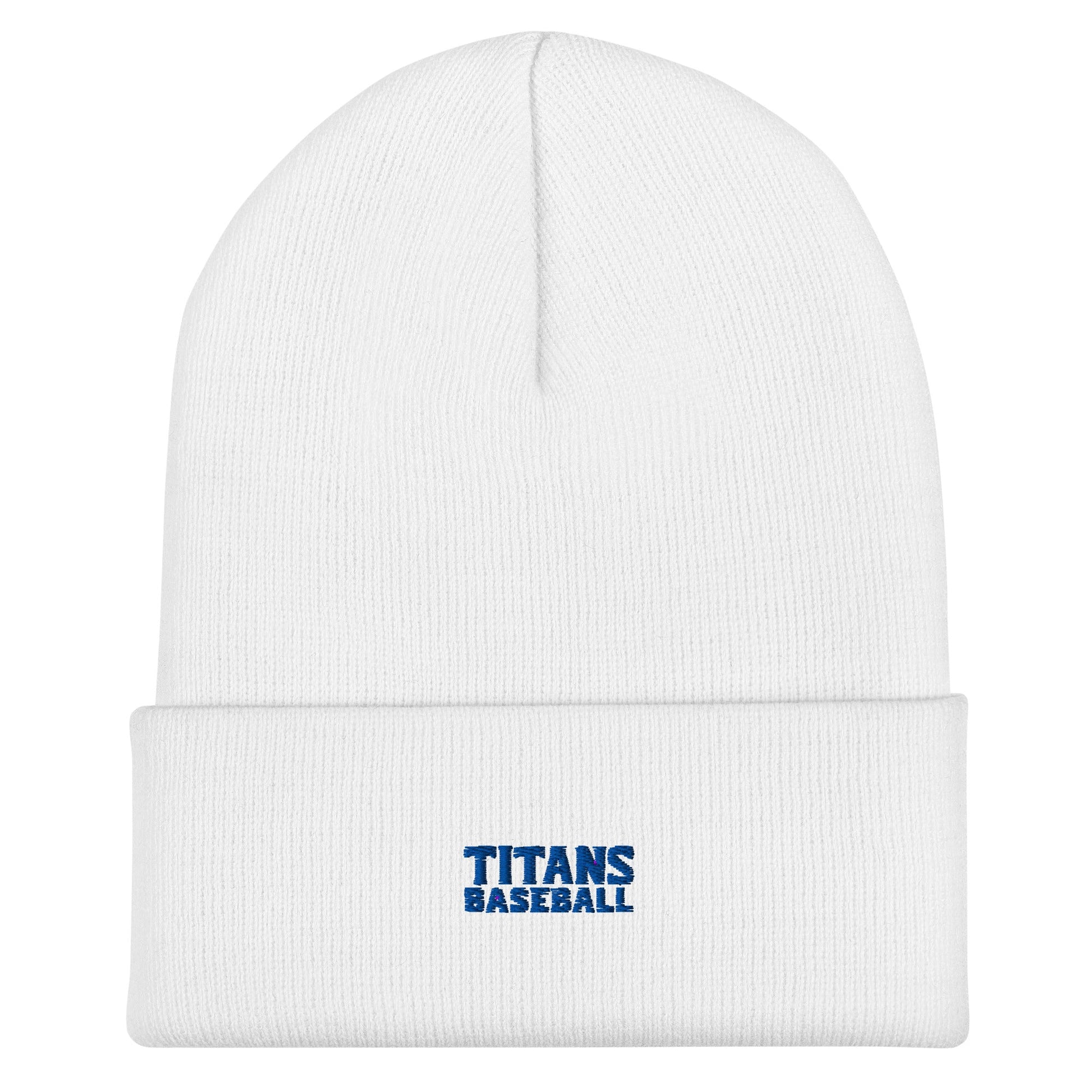 Cuffed Beanie | Mighty Titans Baseball | Crest Logo