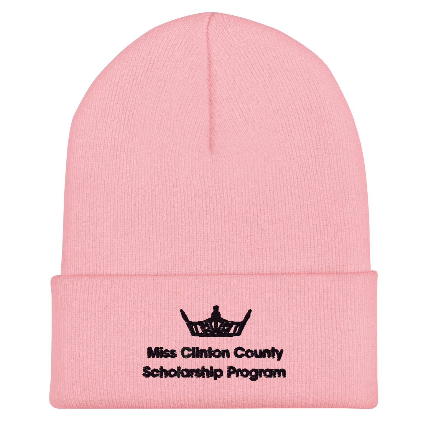 Cuffed Beanie | Miss Clinton County Scholarship Program