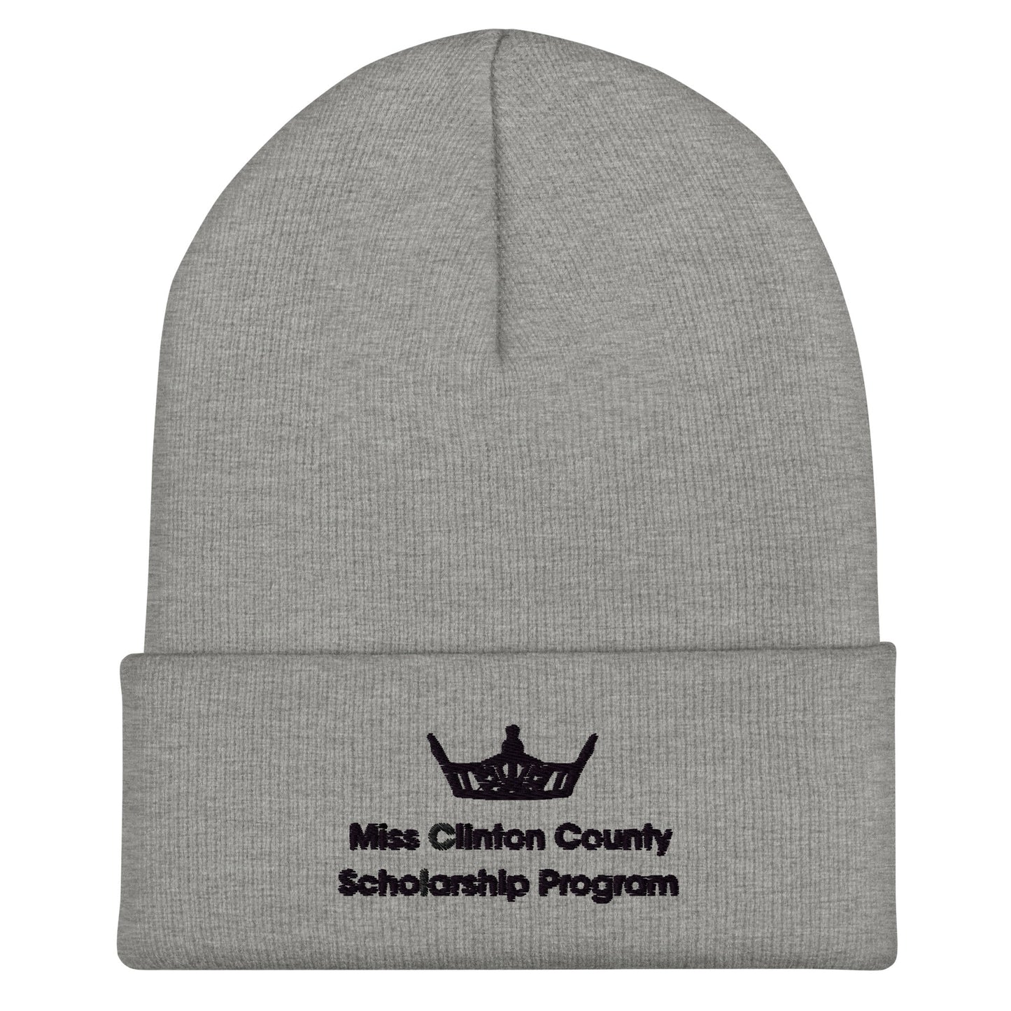 Cuffed Beanie | Miss Clinton County Scholarship Program