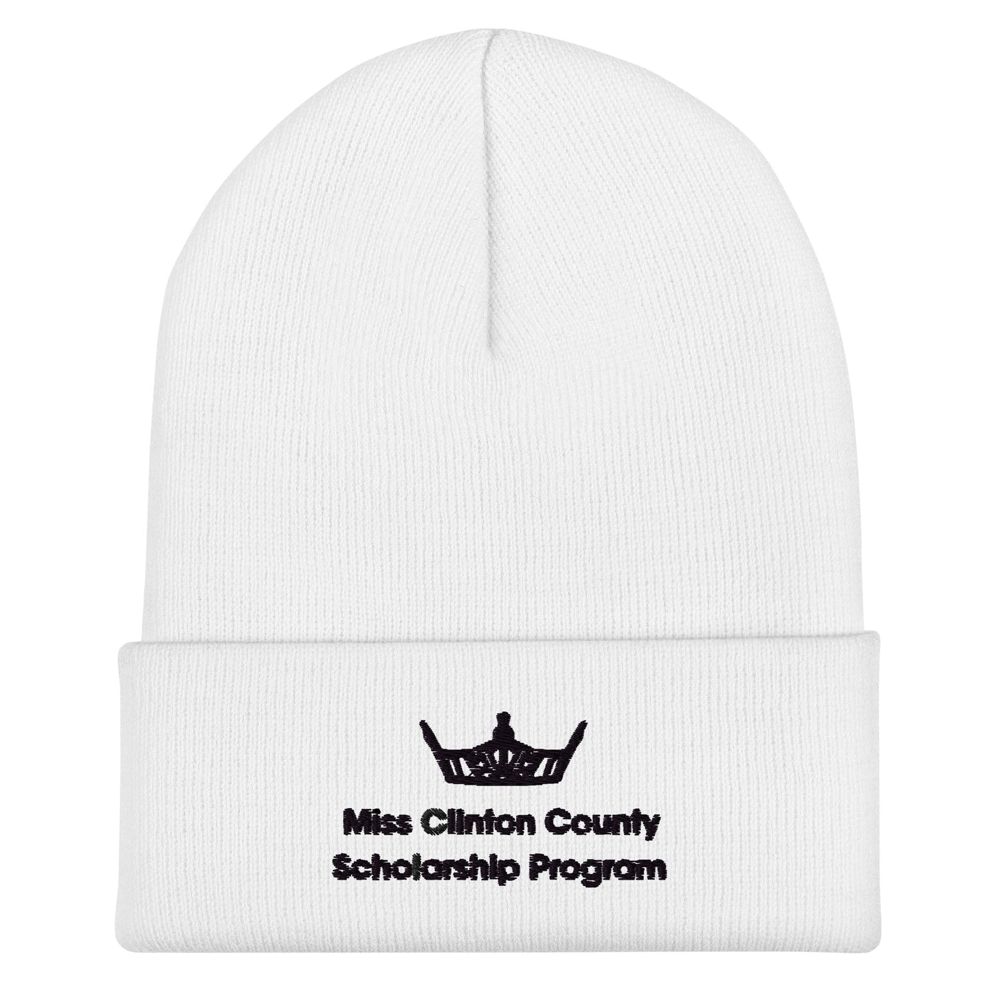 Cuffed Beanie | Miss Clinton County Scholarship Program