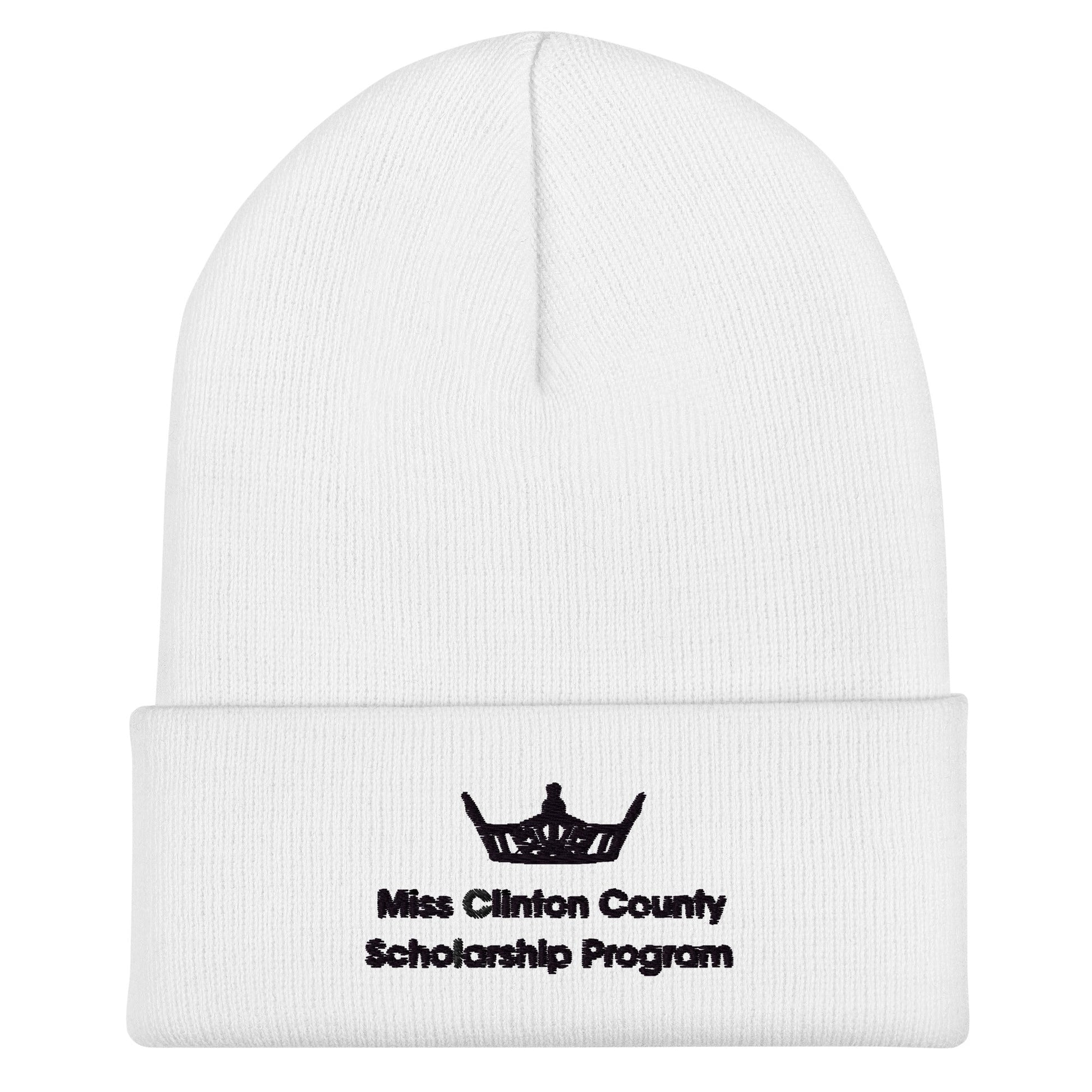 Cuffed Beanie | Miss Clinton County Scholarship Program