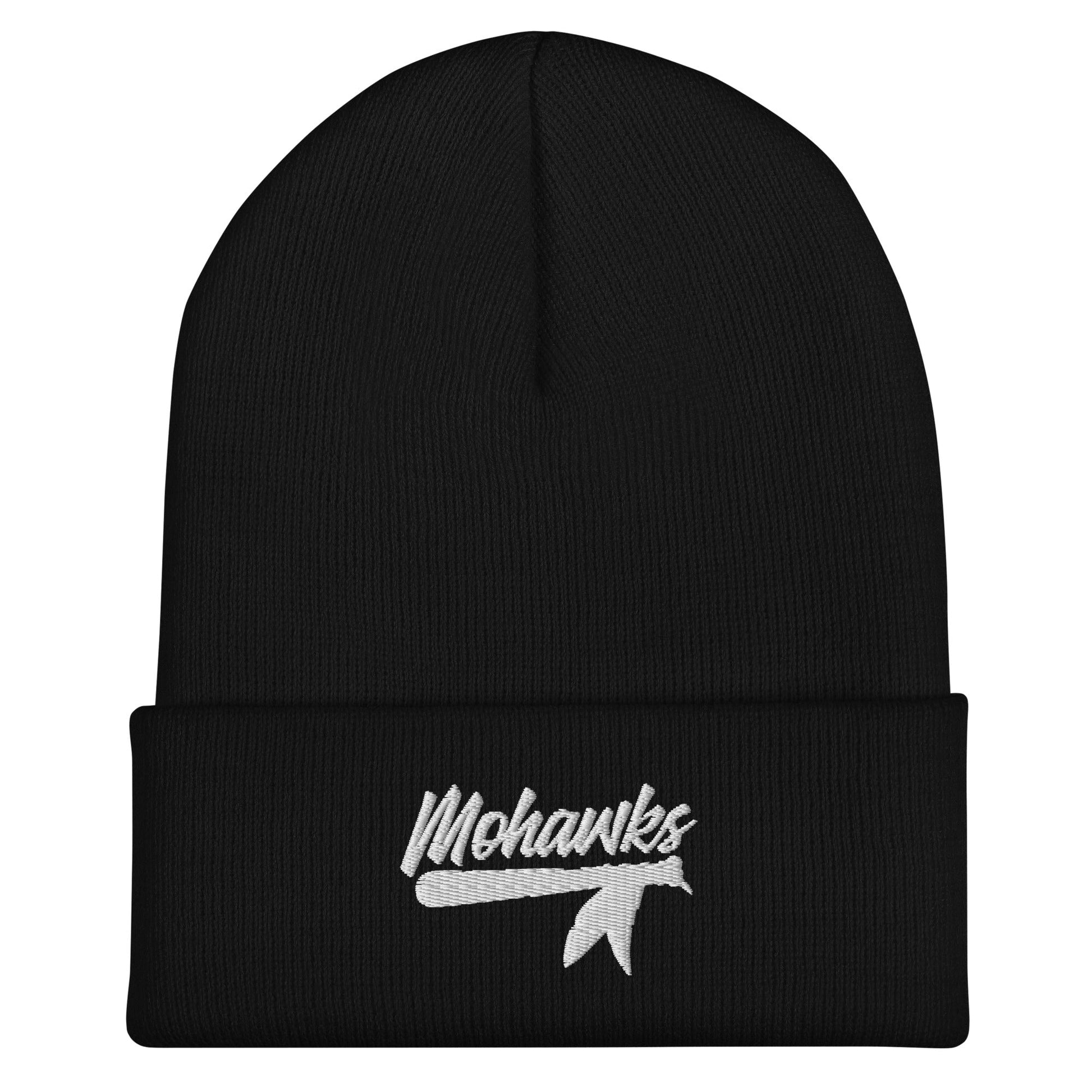 Cuffed Beanie | Mohawks | Victory Feather Logo