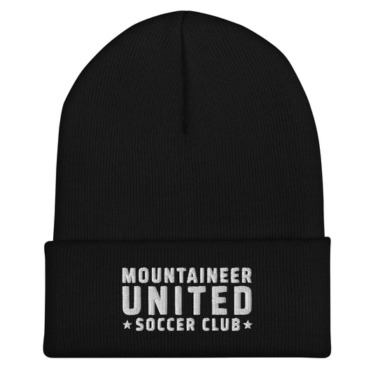 Cuffed Beanie | Mountaineer United Soccer Club | Alpine Crest Logo