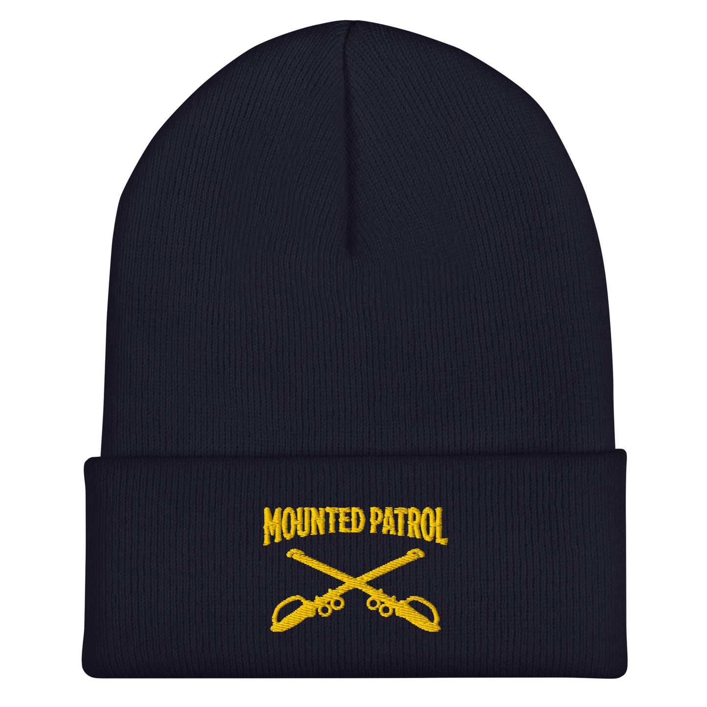 Cuffed Beanie | Metro Nashville Police Department Horse Mounted Patrol | Sabres Logo