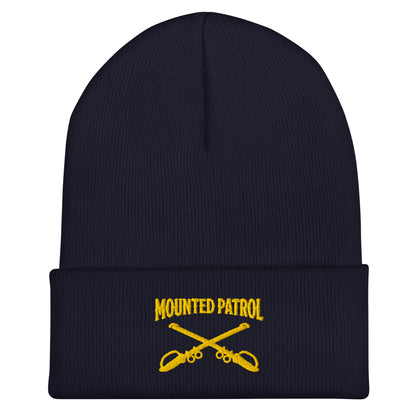 Cuffed Beanie | Metro Nashville Police Department Horse Mounted Patrol | Sabres Logo