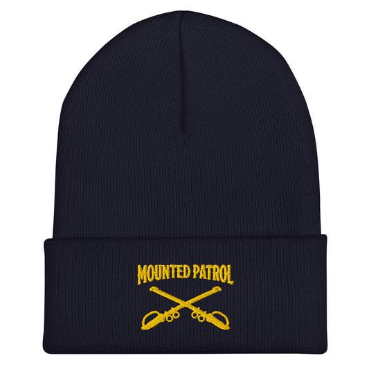 Cuffed Beanie | Metro Nashville Police Department Horse Mounted Patrol | Sabres Logo