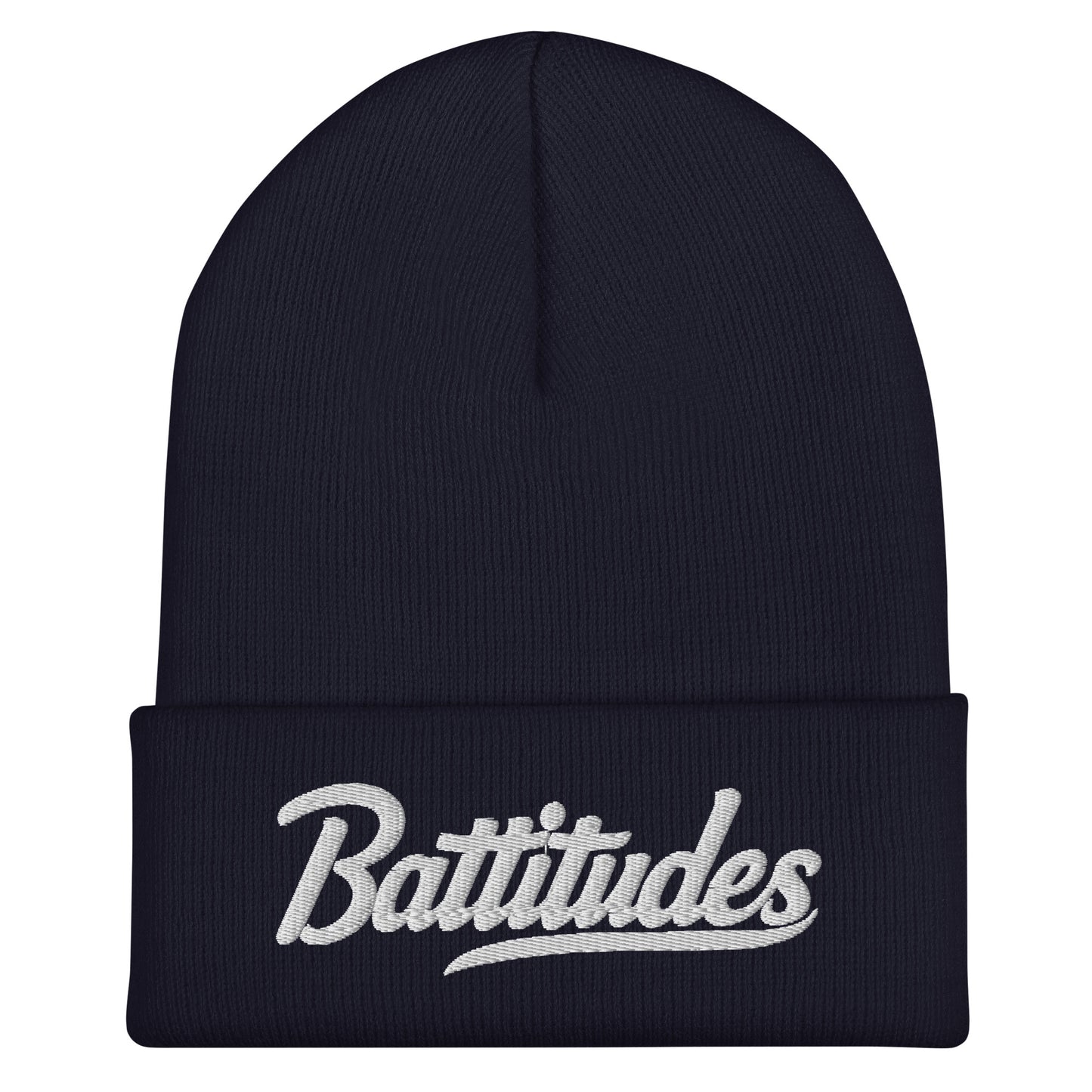 Cuffed Beanie | Battitudes | Script Logo