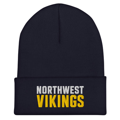 Cuffed Beanie | Northwest High School | Vikings Logo