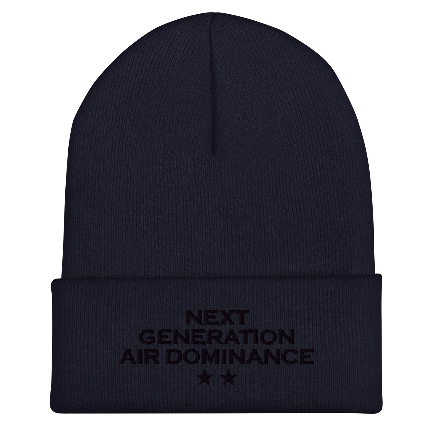 Cuffed Beanie | Next Generation Air Dominance | Modern Script Logo