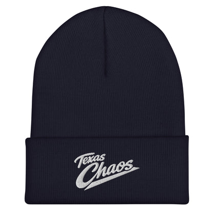Cuffed Beanie | Texas Chaos | Crest Logo