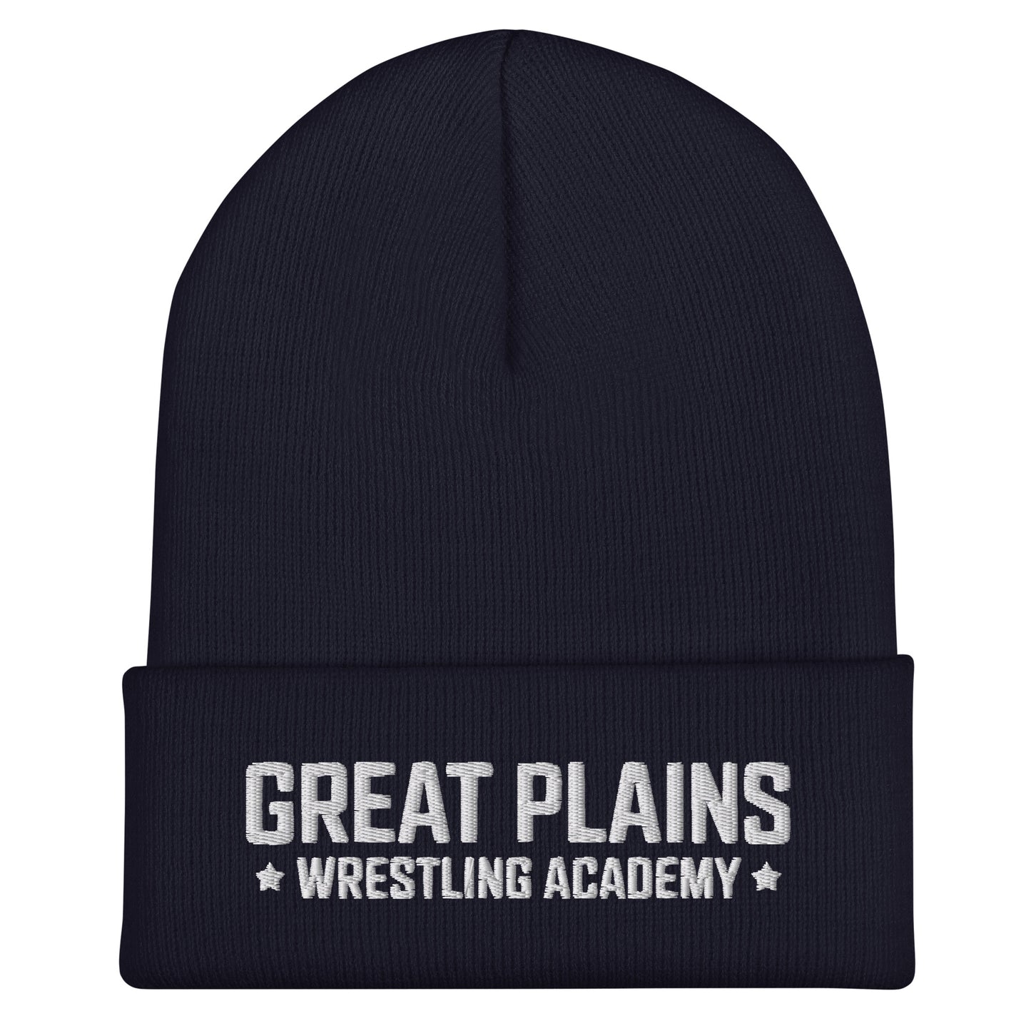 Cuffed Beanie | Great Plains Wrestling Academy | Script Logo