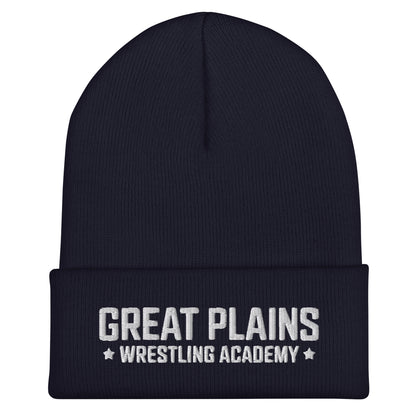 Cuffed Beanie | Great Plains Wrestling Academy | Script Logo