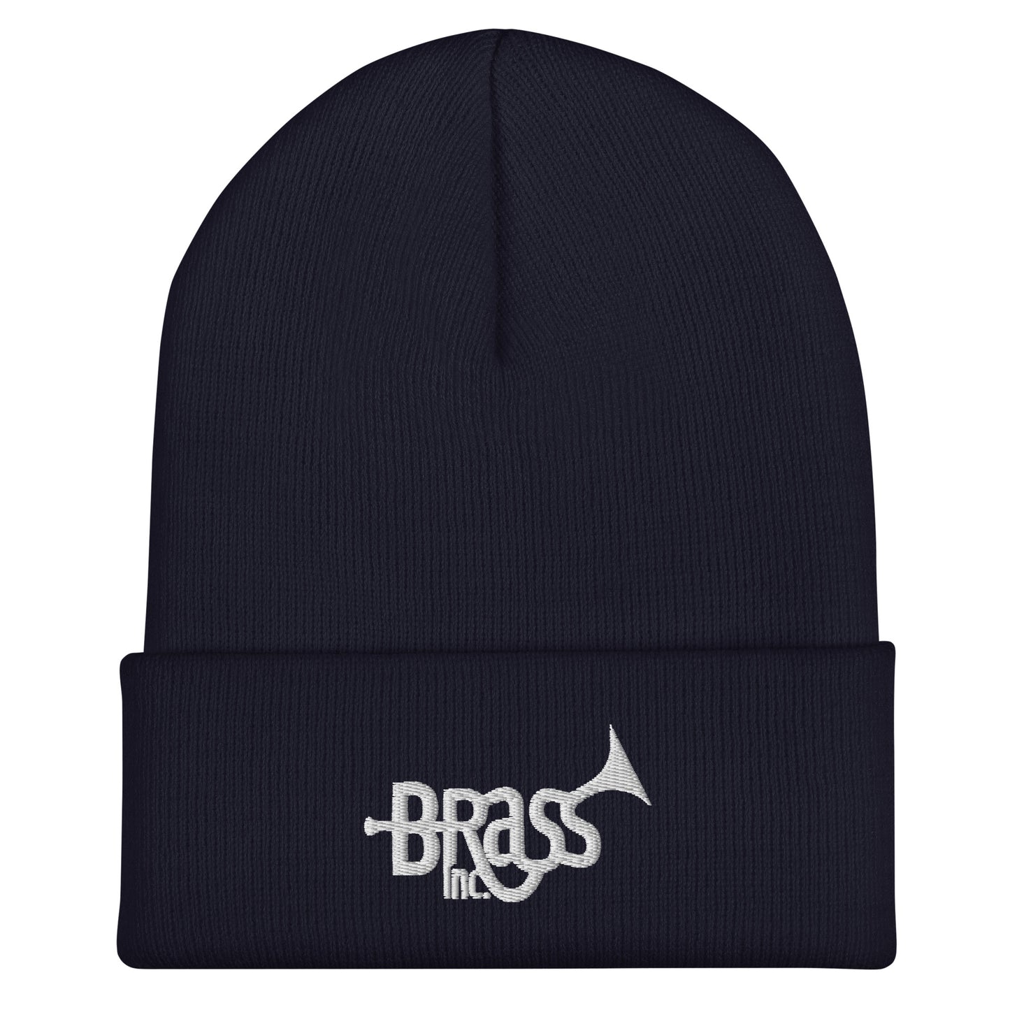 Cuffed Beanie | Brass Inc. | Modern Script Logo