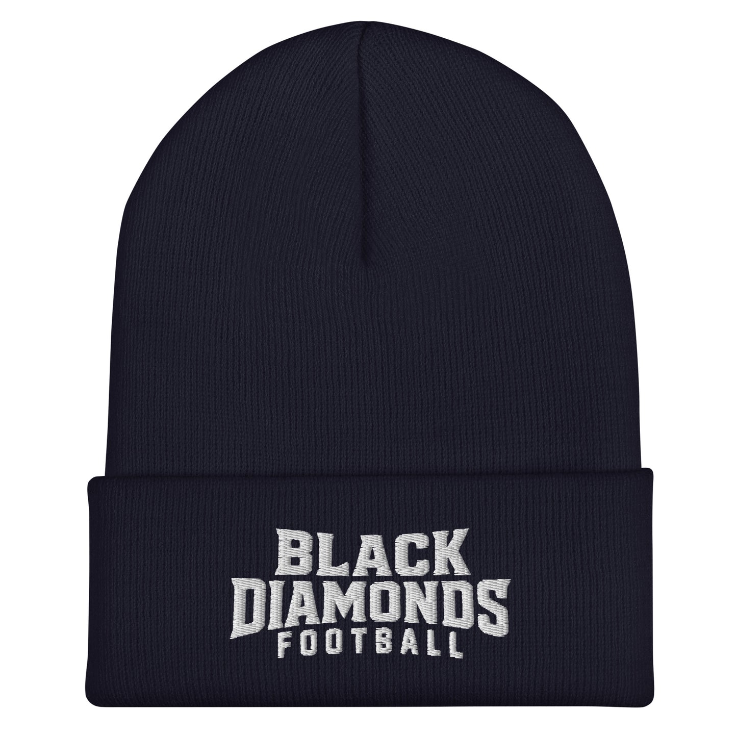 Cuffed Beanie | Ashland Black Diamonds | Badge Logo