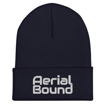 Cuffed Beanie | Aerial Bound Athletics | Script Logo