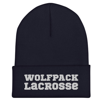 Cuffed Beanie | North Paulding Lacrosse | Apex Logo