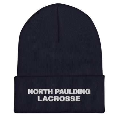 Cuffed Beanie | North Paulding Lacrosse | Badge Logo