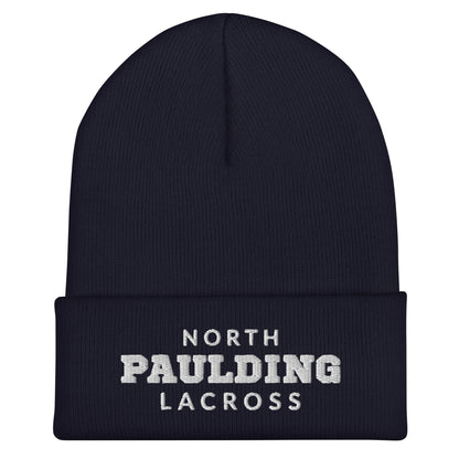 Cuffed Beanie | North Paulding Lacrosse | Valor Logo