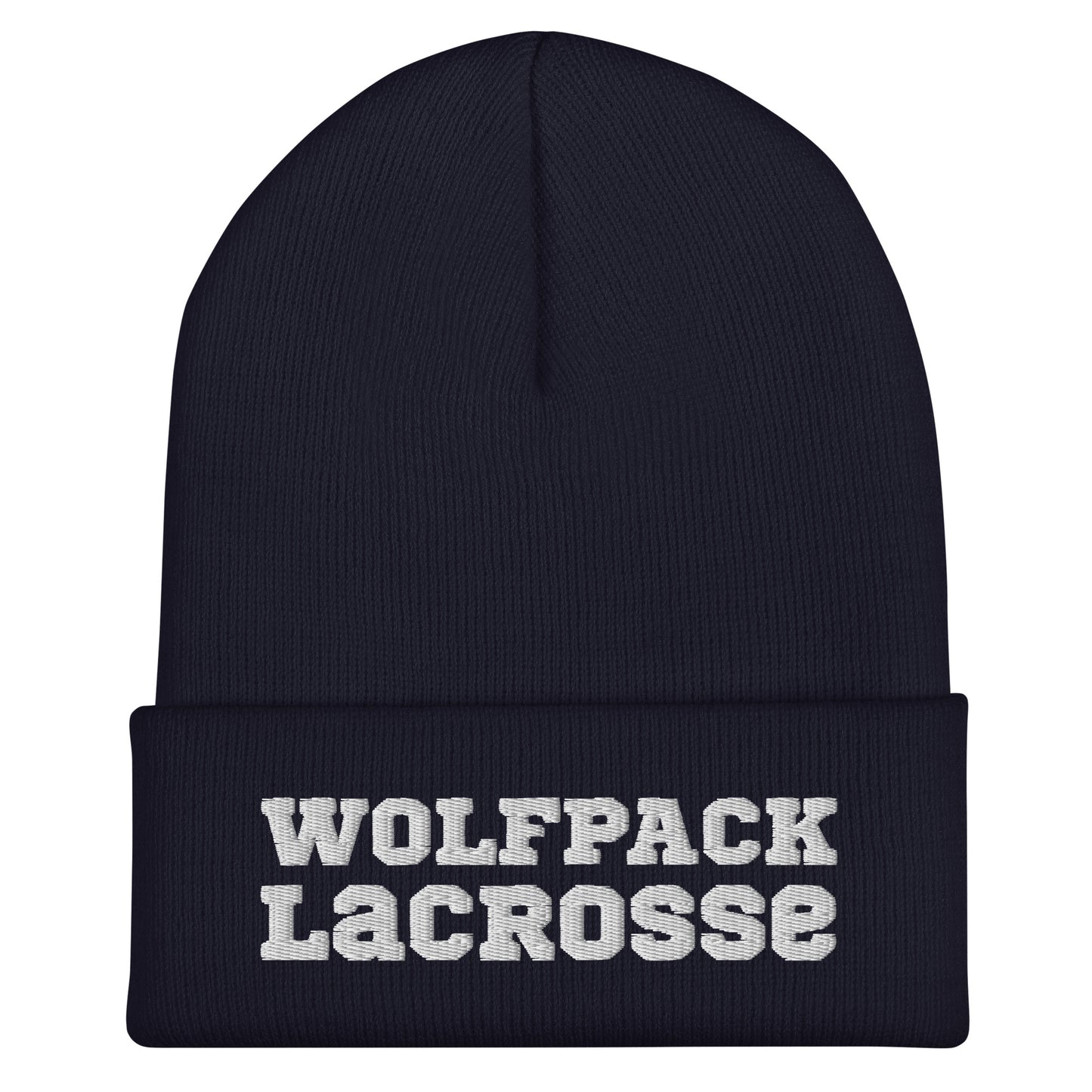 Cuffed Beanie | North Paulding Lacrosse | Apex Logo