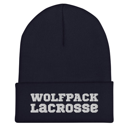 Cuffed Beanie | North Paulding Lacrosse | Apex Logo