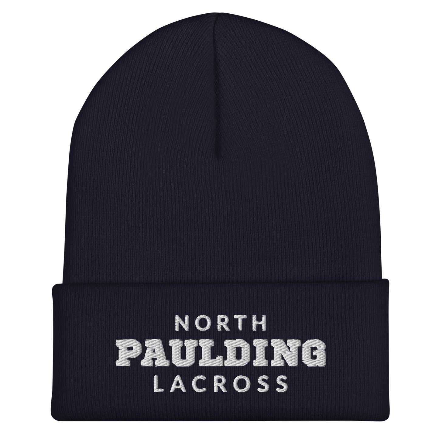 Cuffed Beanie | North Paulding Lacrosse | Valor Logo