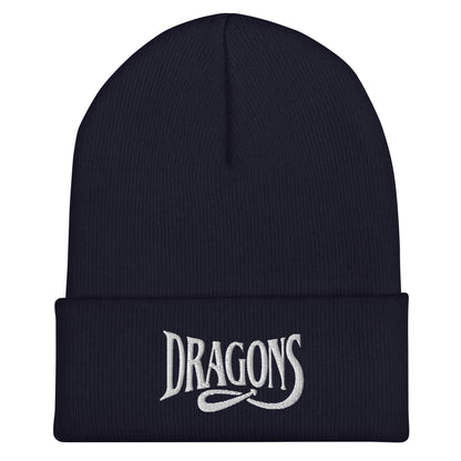 Cuffed Beanie | International Studies Middle School Volleyball | Crest Logo