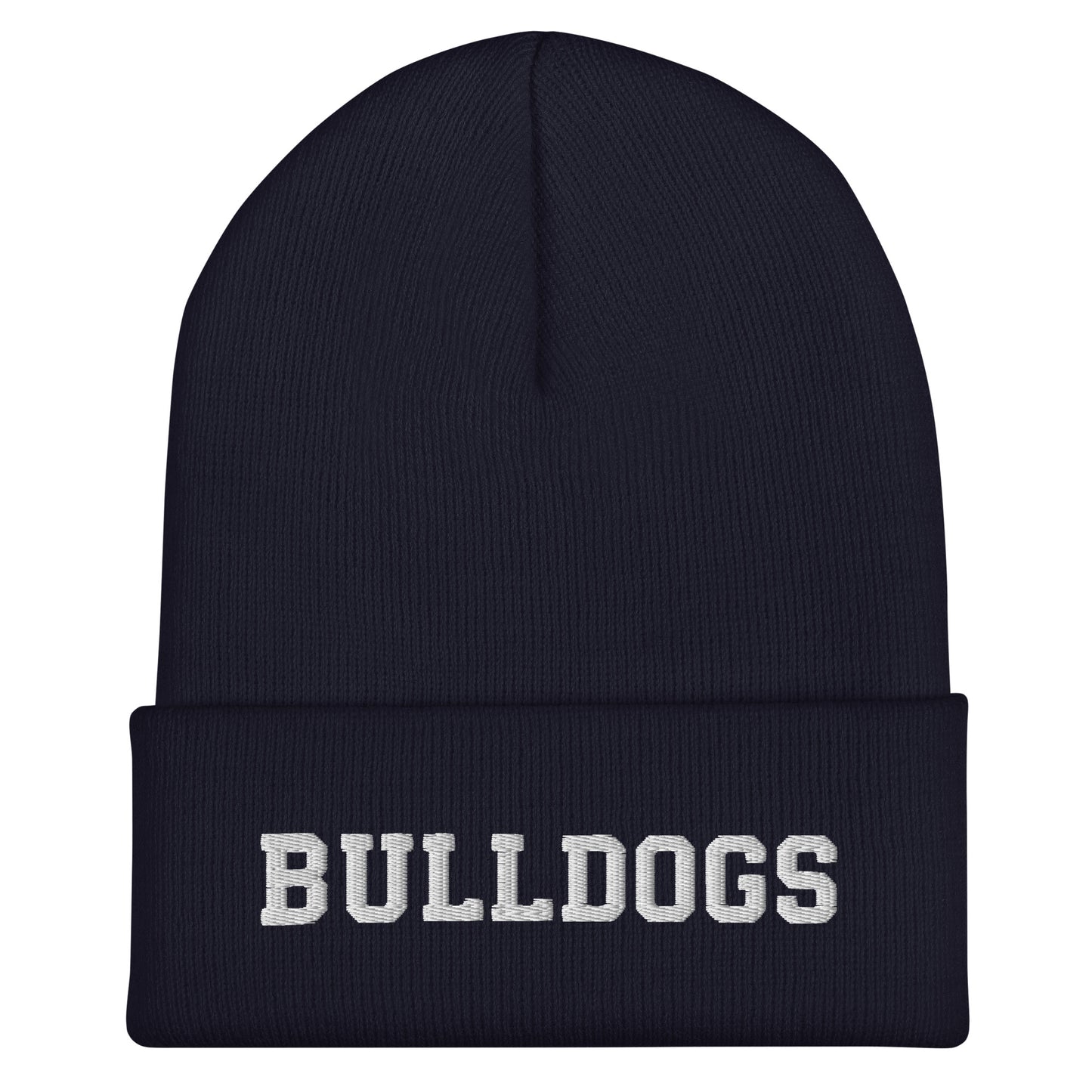 Cuffed Beanie | Celina Recreational Football Black | Bulldogs Crest Logo
