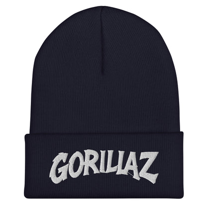 Cuffed Beanie | Gorillaz | Modern Script Logo