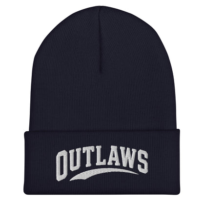 Cuffed Beanie | Louisiana Outlaws | Vanguard Logo