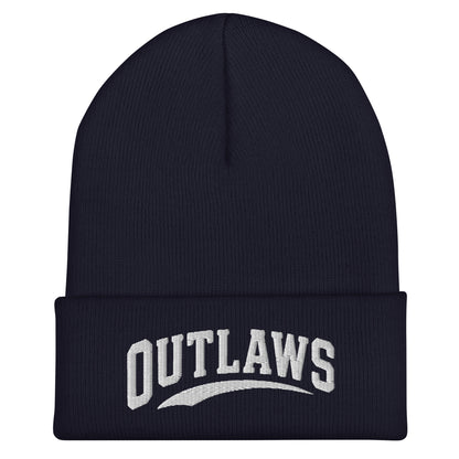 Cuffed Beanie | Louisiana Outlaws | Vanguard Logo