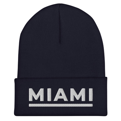 Cuffed Beanie | Miami Women's Hockey | Lettermark Logo