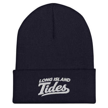 Cuffed Beanie | Long Island Tides Baseball | Vanguard Logo