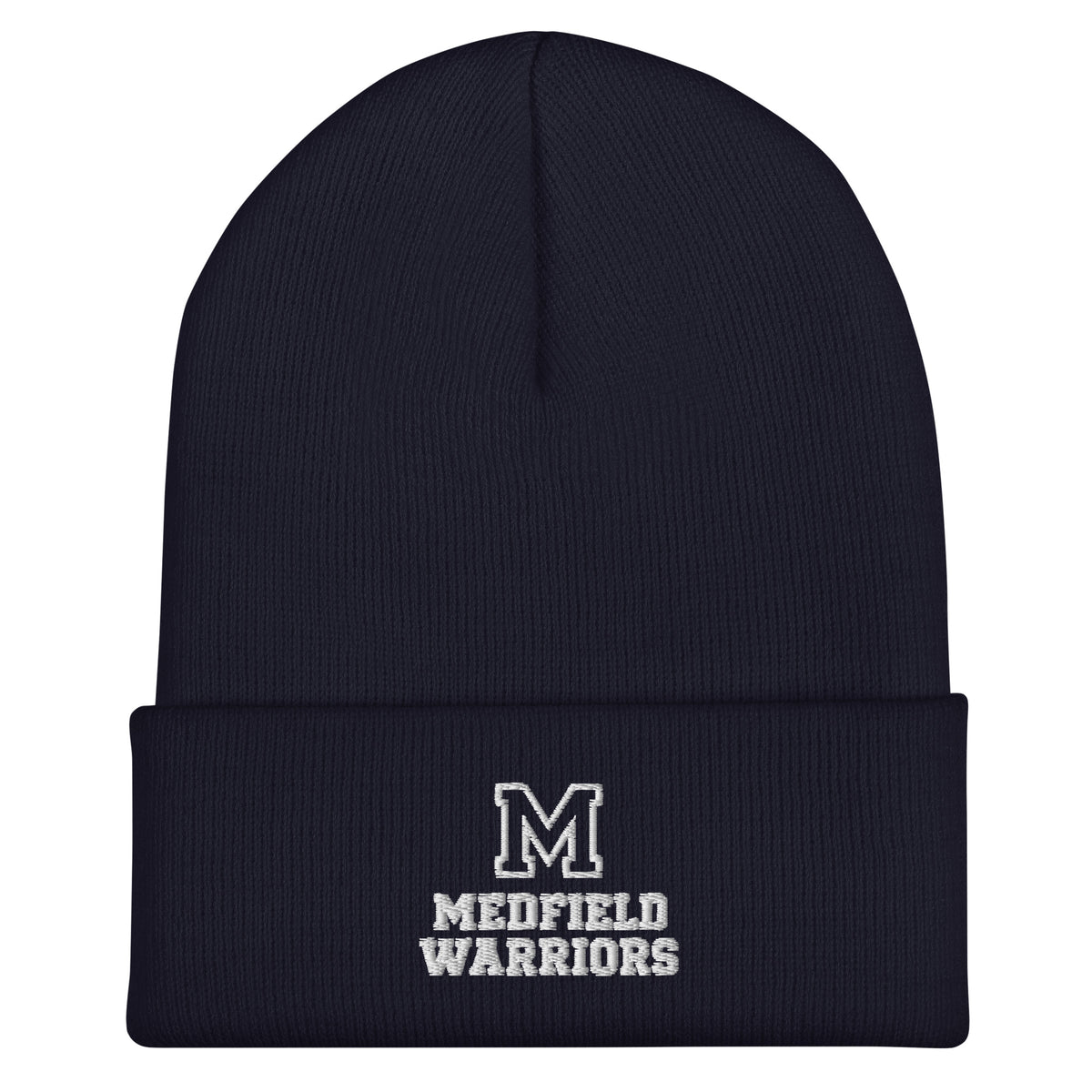 Cuffed Beanie | Medfield Softball | Badge Logo