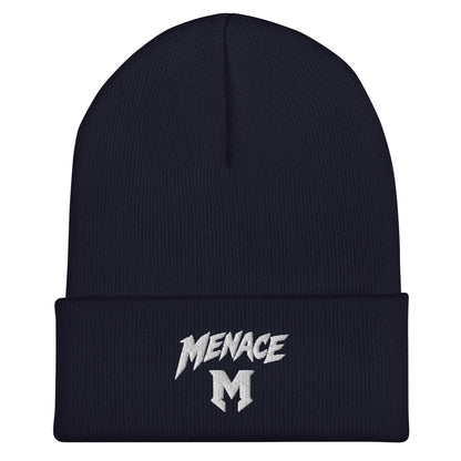 Cuffed Beanie | Mandan Menace | Crest Logo