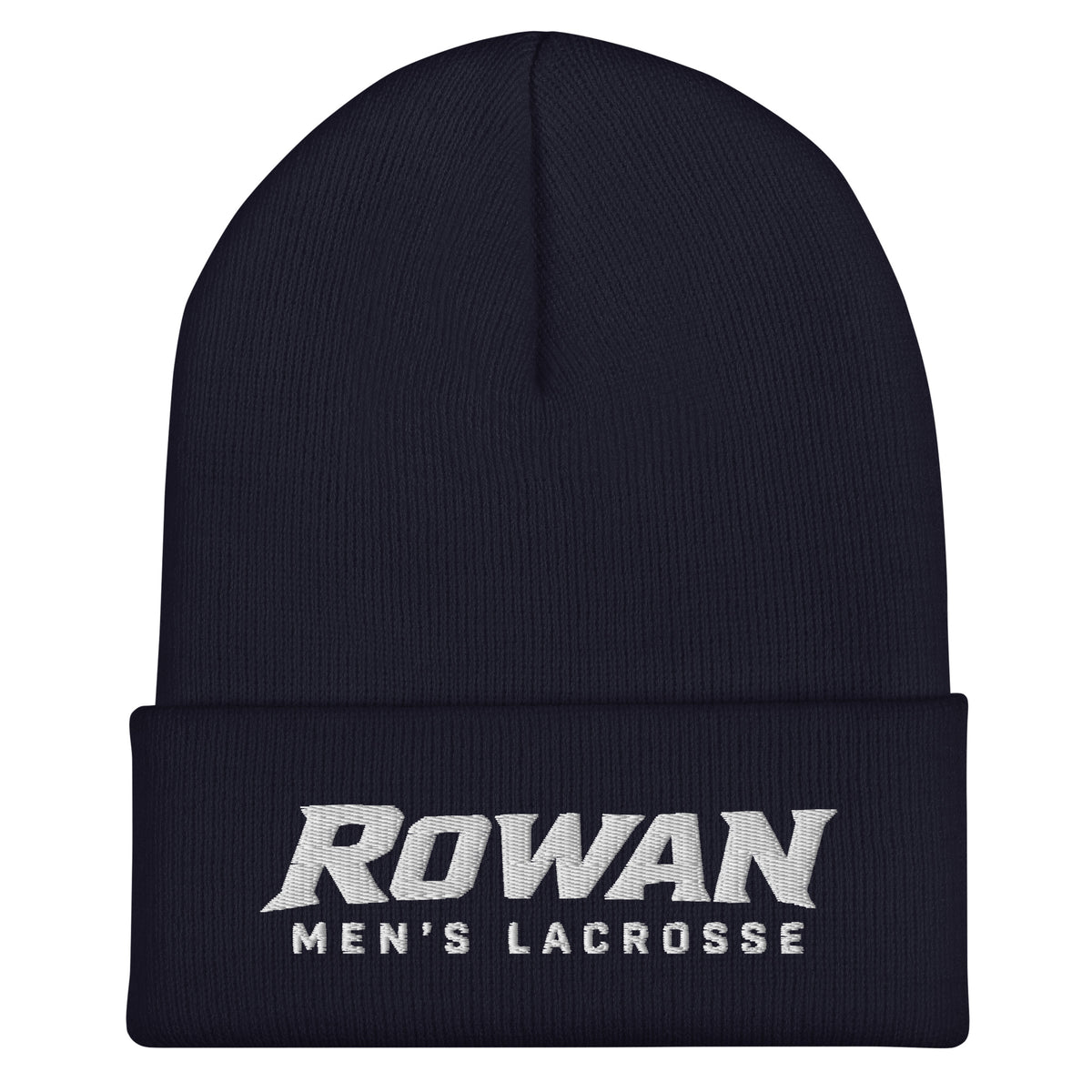 Cuffed Beanie | Rowan Men’s Lacrosse | Modern Script Logo
