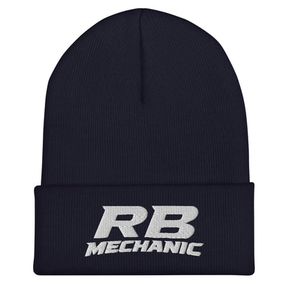 Cuffed Beanie | RB Mechanic | Lettermark Logo
